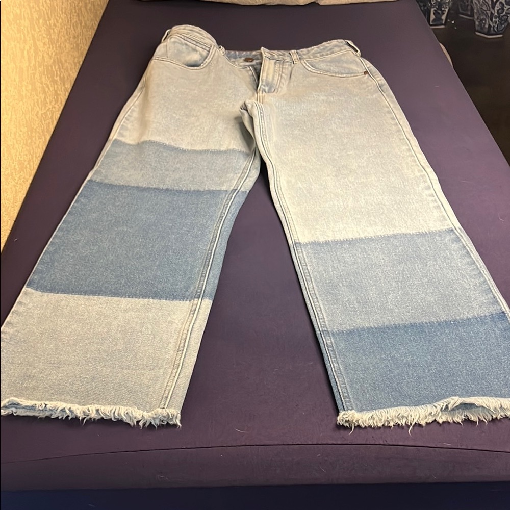 Wrangler Billabong Stylish Two-Tone Denim Jeans